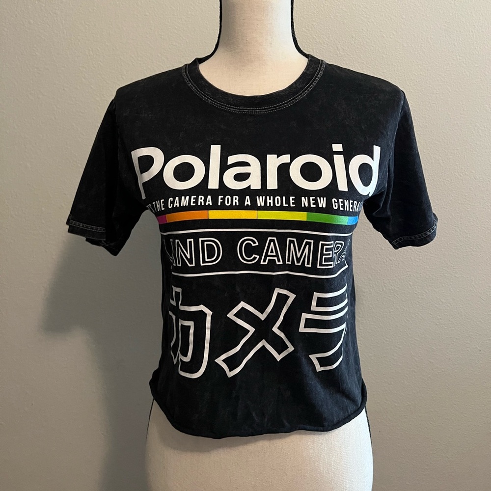 POLAROID crop tee